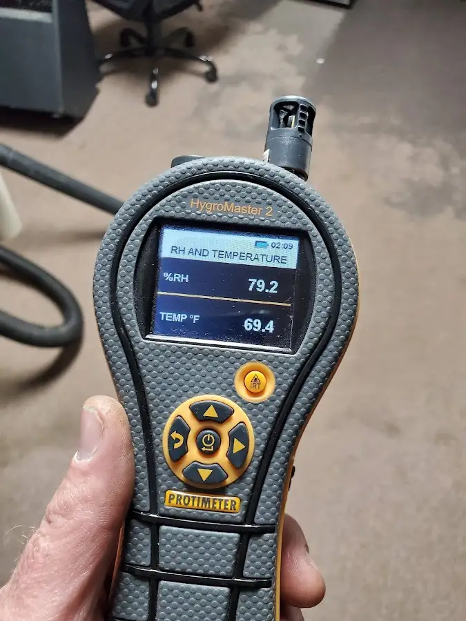 Moisture meter humidity assessment for Mold Remediation & Removal in Geneseo